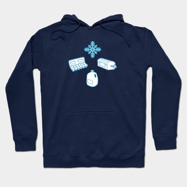 Winter Storm Necessities Hoodie by andyjhunter